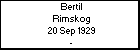 Bertil Rimskog