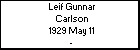 Leif Gunnar Carlson