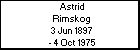 Astrid Rimskog